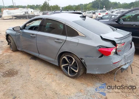 2021 Honda Accord Sport 2.0T from USA, damaged, VIN 1HGCV2F37MA015799